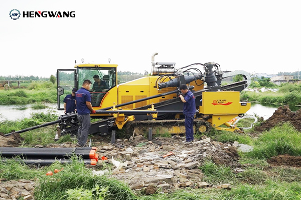 Efficient and environmentally friendly underground construction solution: horizontal directional drilling and Hengwang HWF460 strength analysis